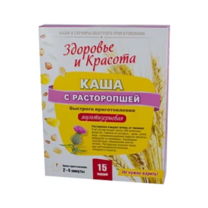 Каша с расторопшей (печень, почки)